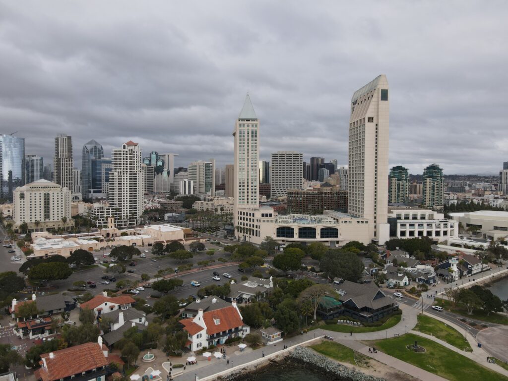 San Diego Downtown Cloudy